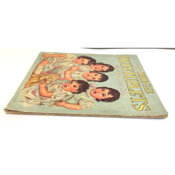 The Dionne Quintuplets Were Two Years Old By Willis Thornton Vintage Booklet - Picture 8 of 13